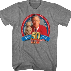 50th Anniversary Mr. Rogers T-Shirt