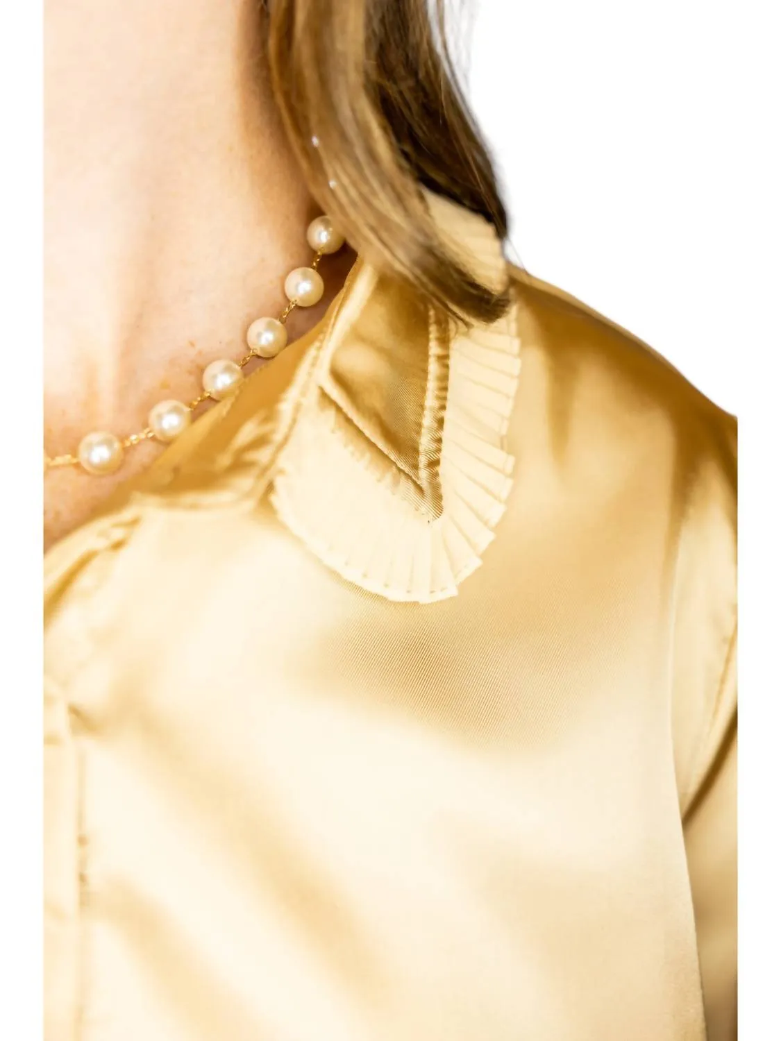Able - Busy Babe Satin Blouse