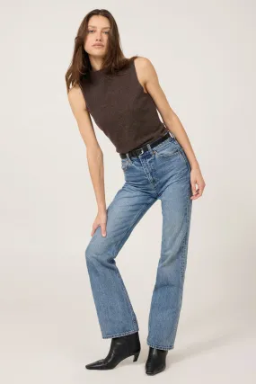 Amari Cashmere Tank - Coffee
