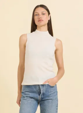Amari Cashmere Tank - Ivory