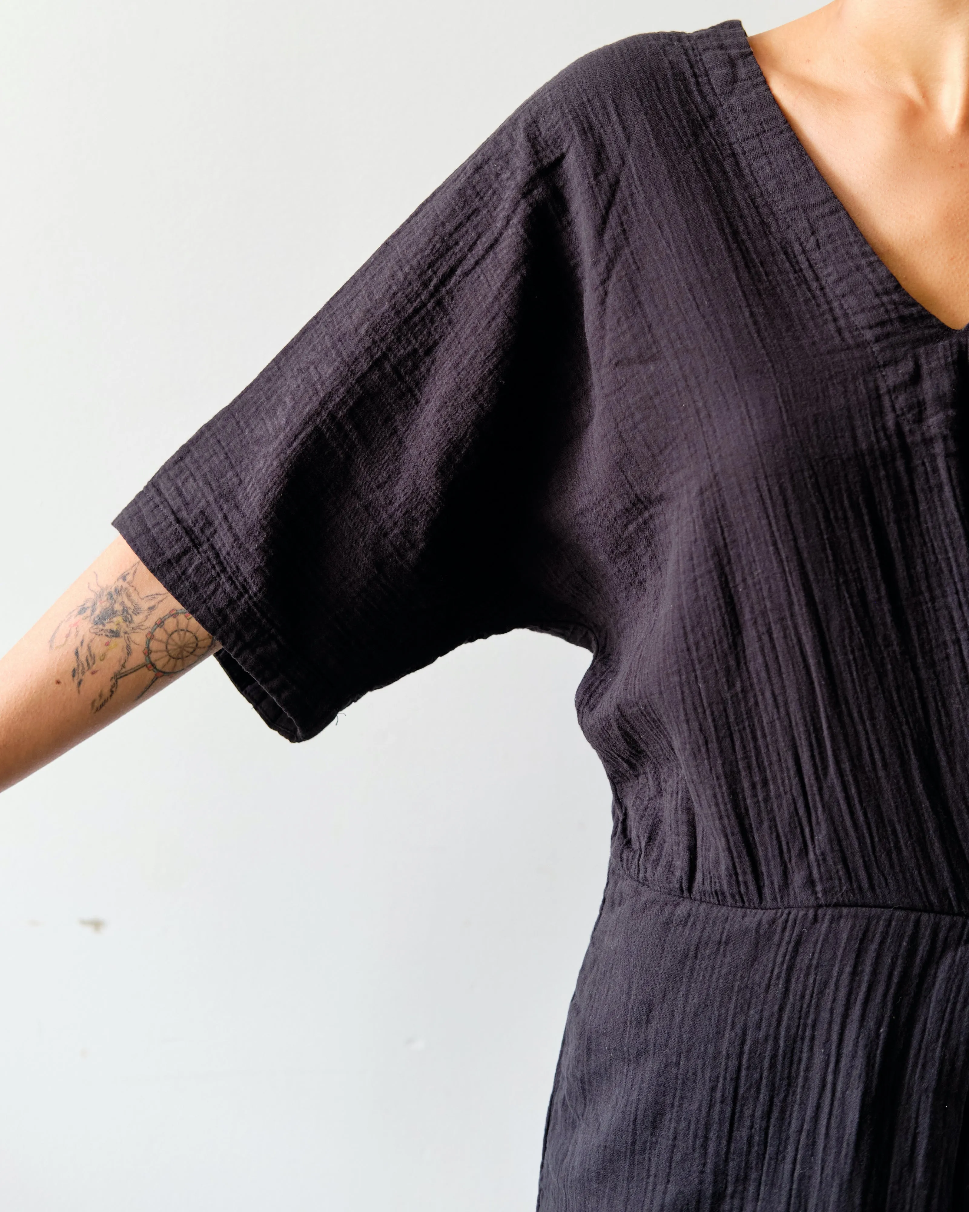 Atelier Delphine Hinata Dress, Black
