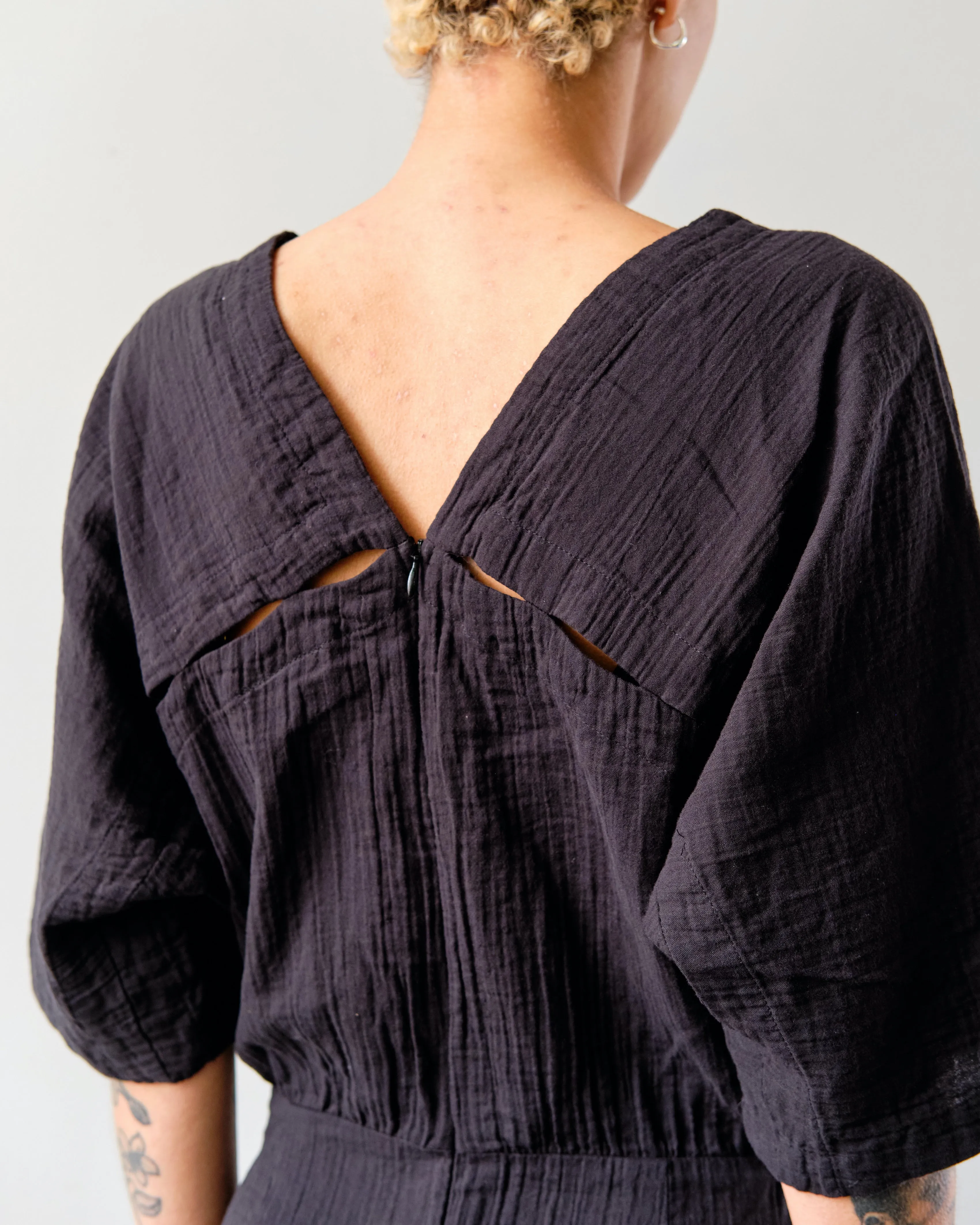 Atelier Delphine Hinata Dress, Black