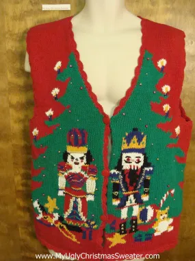 Best Nutcracker Ugly Christmas Sweater Vest