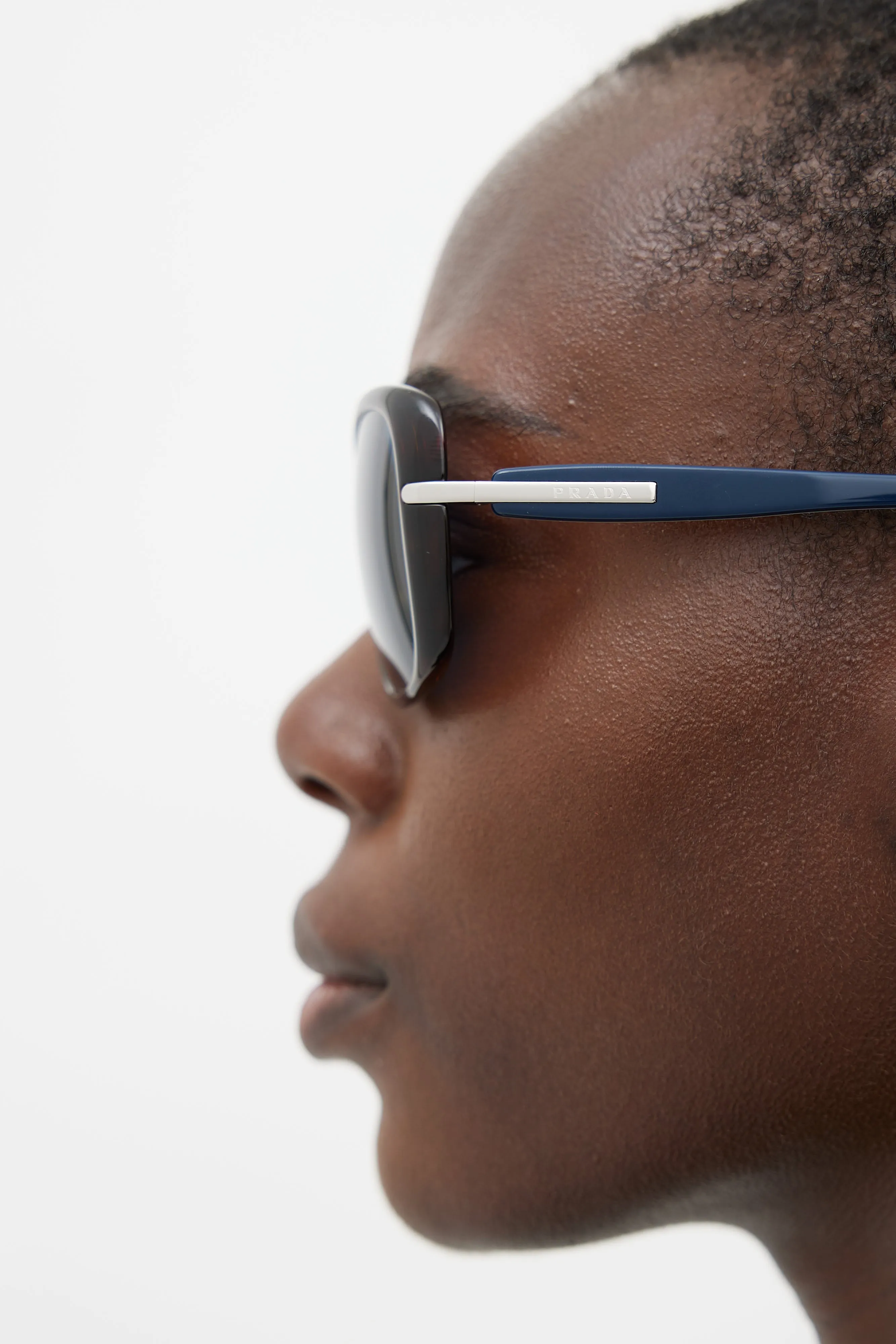 Brown & Blue Conceptual 2AU-1V1 Sunglasses