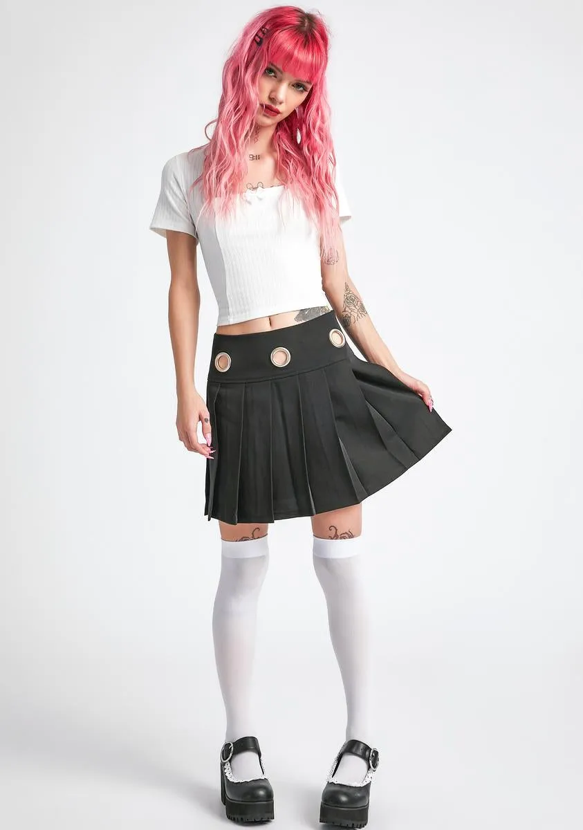 Burnout Brigade Pleated Skirt