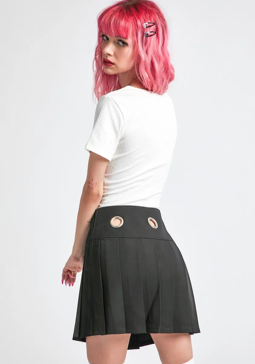 Burnout Brigade Pleated Skirt