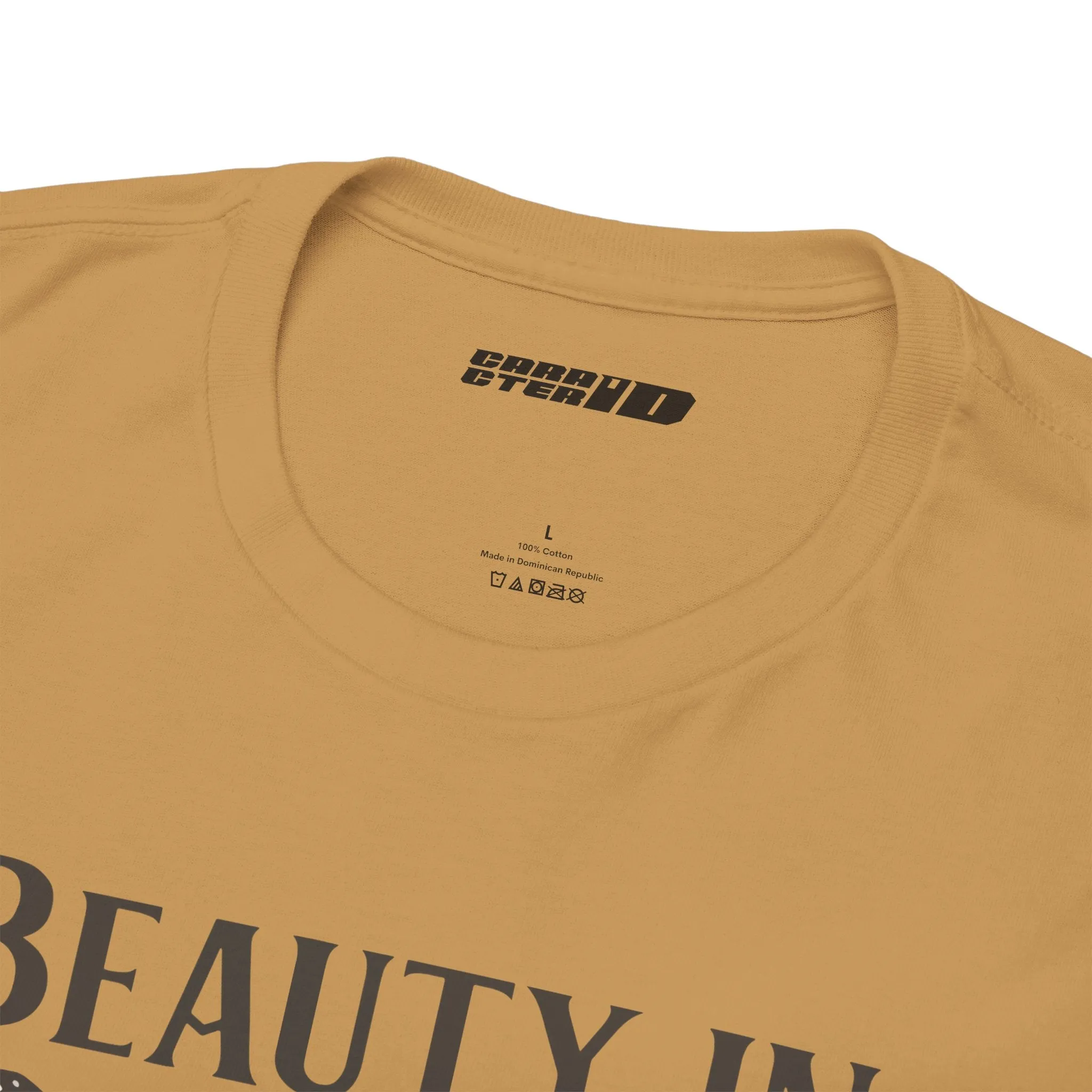 Butterfly & Daisy Floral Gift Tee - Heavy Cotton | CaracterID