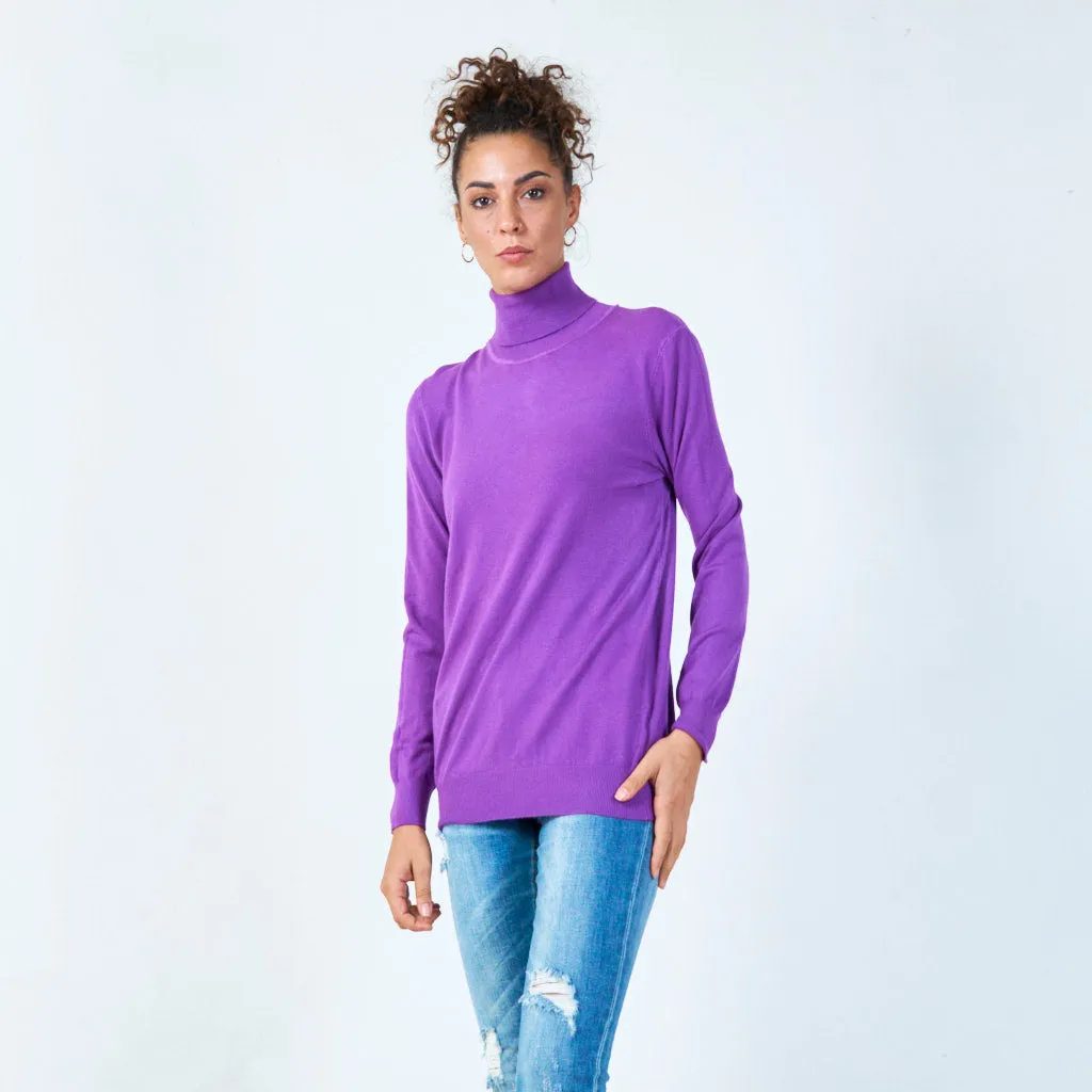 Classic turtleneck sweater wholesale