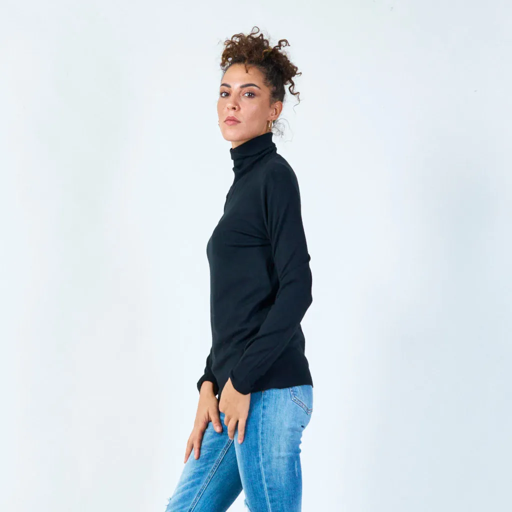 Classic turtleneck sweater wholesale