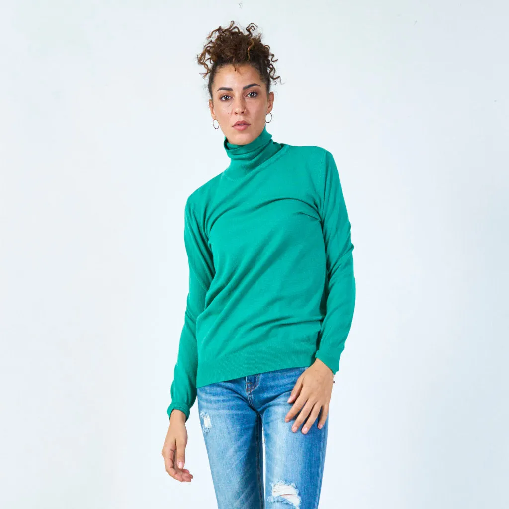 Classic turtleneck sweater wholesale