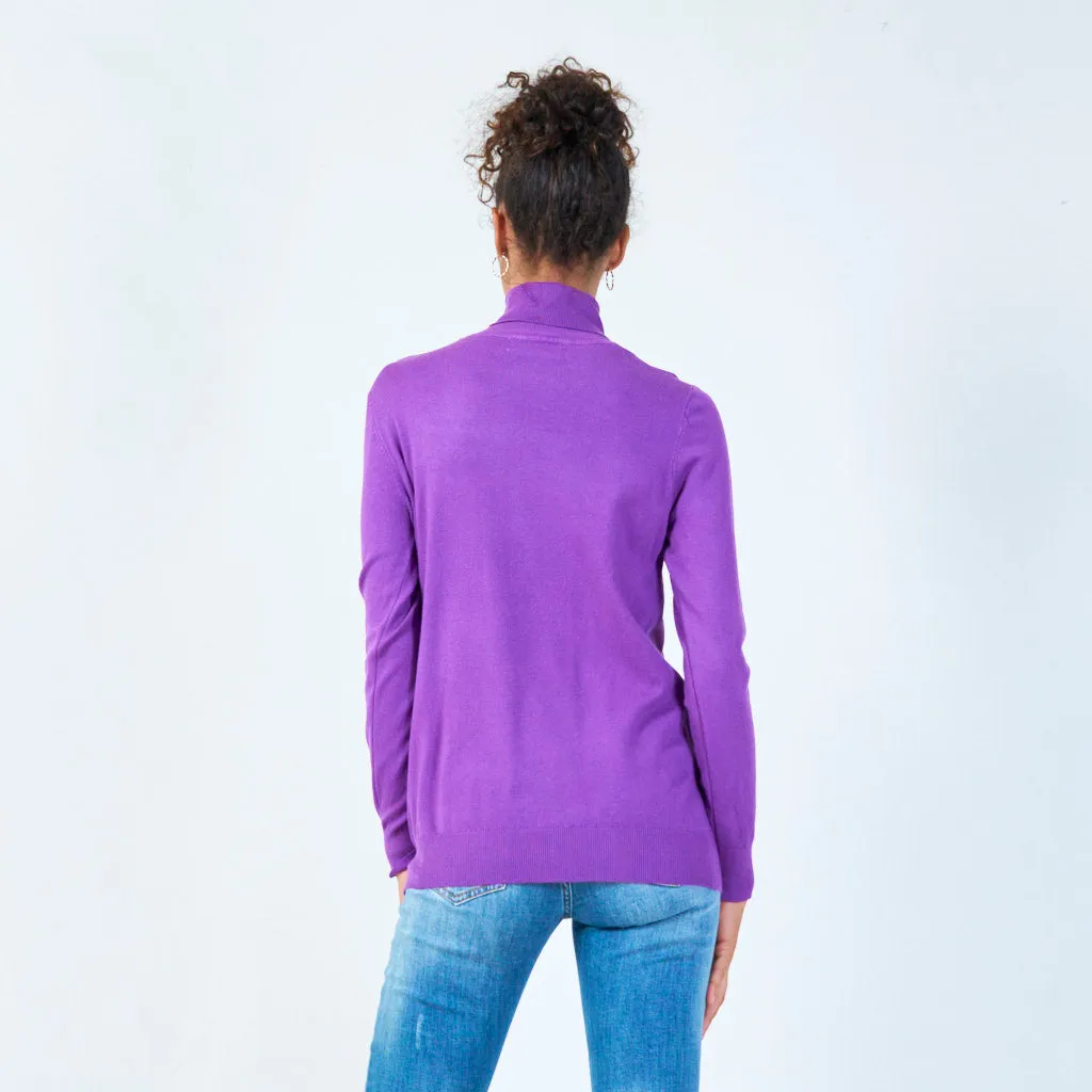 Classic turtleneck sweater wholesale