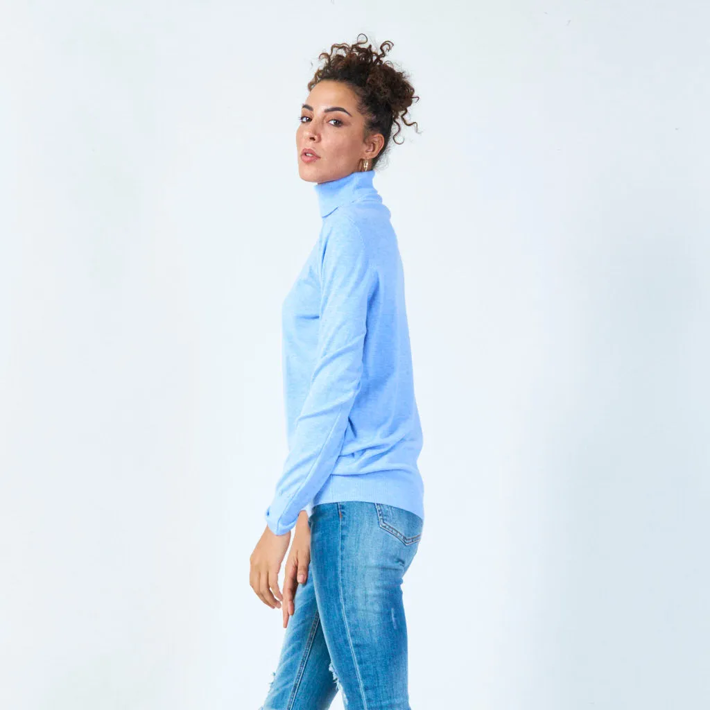 Classic turtleneck sweater wholesale