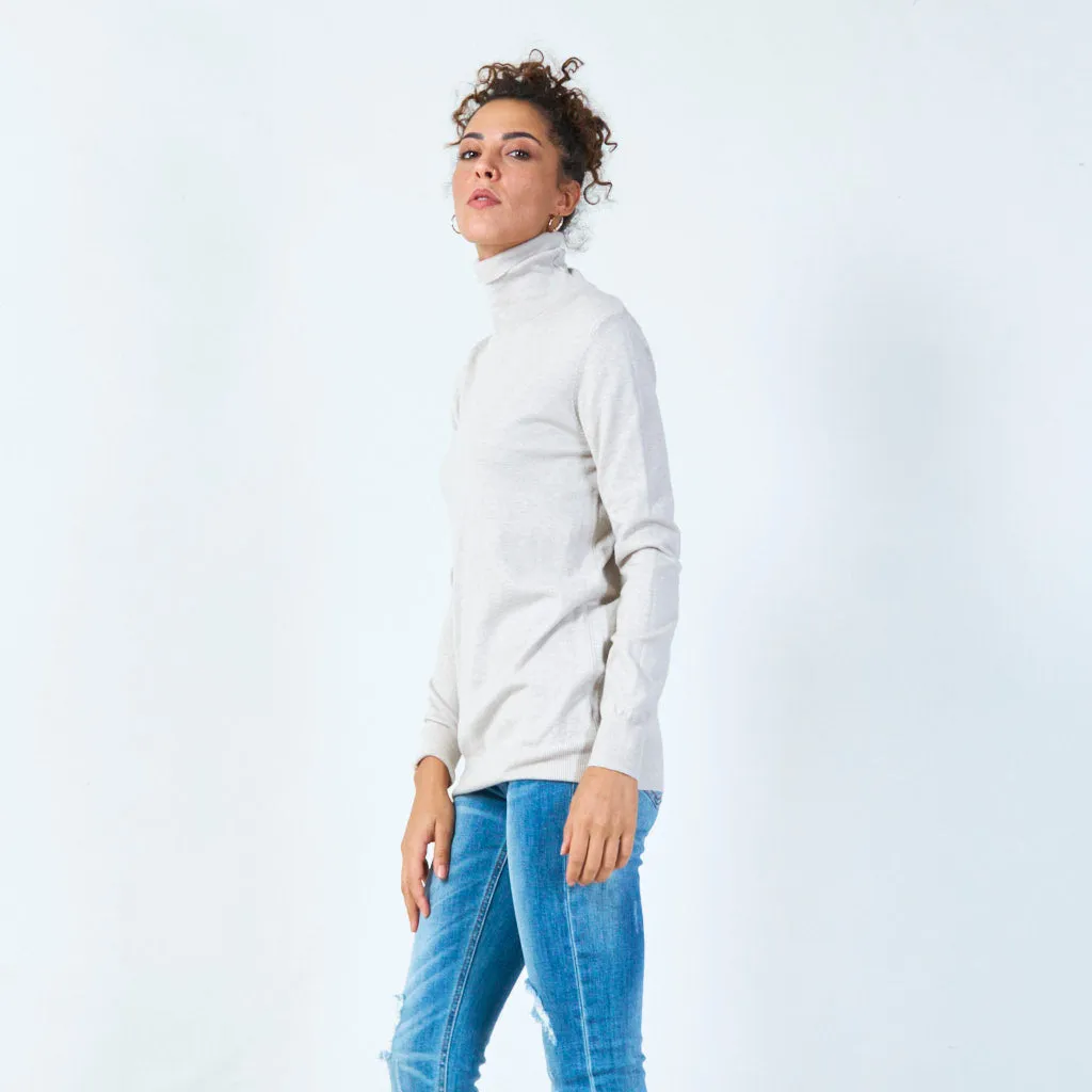 Classic turtleneck sweater wholesale