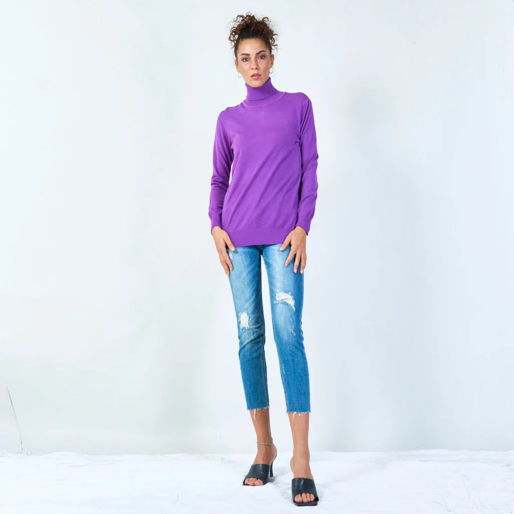 Classic turtleneck sweater wholesale