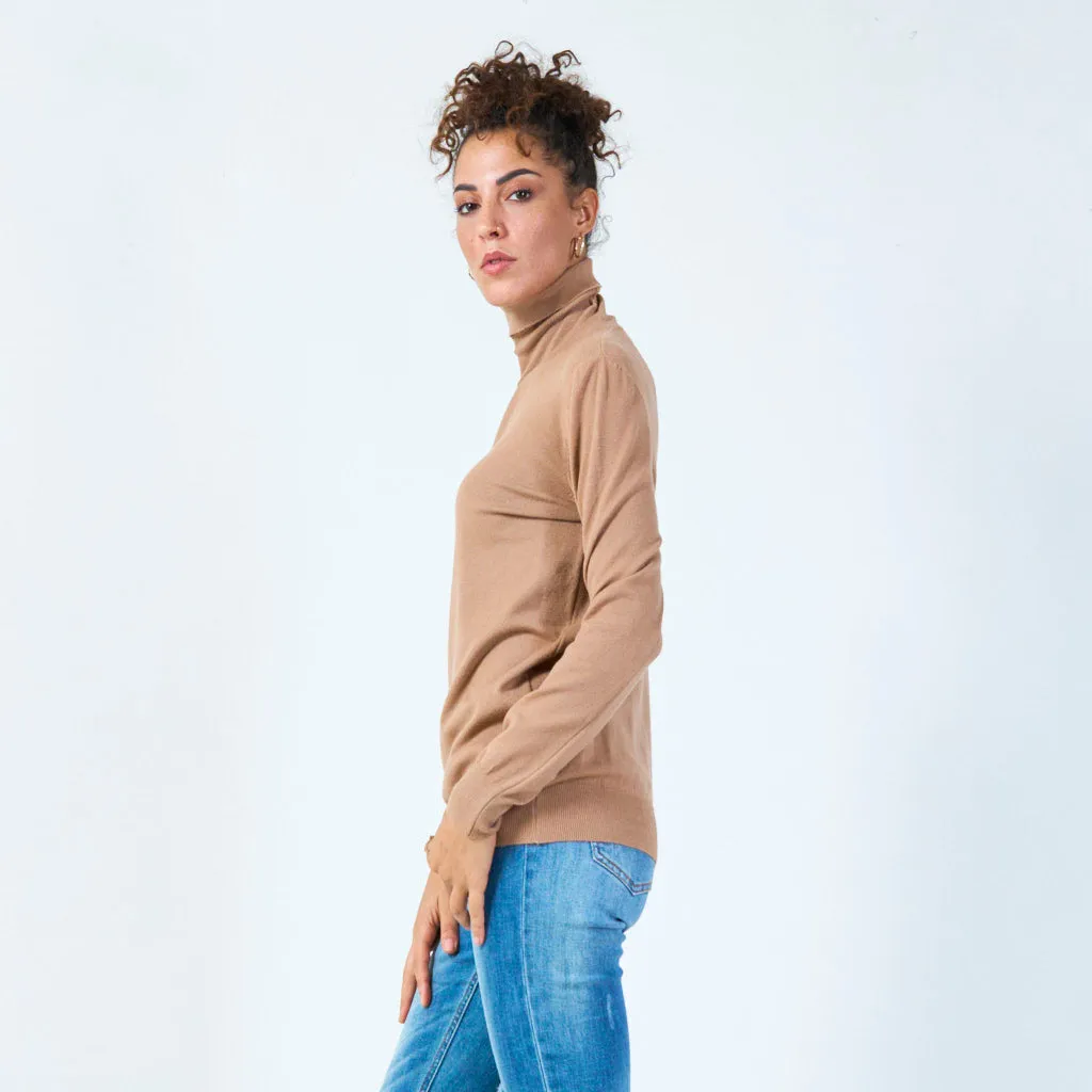 Classic turtleneck sweater wholesale