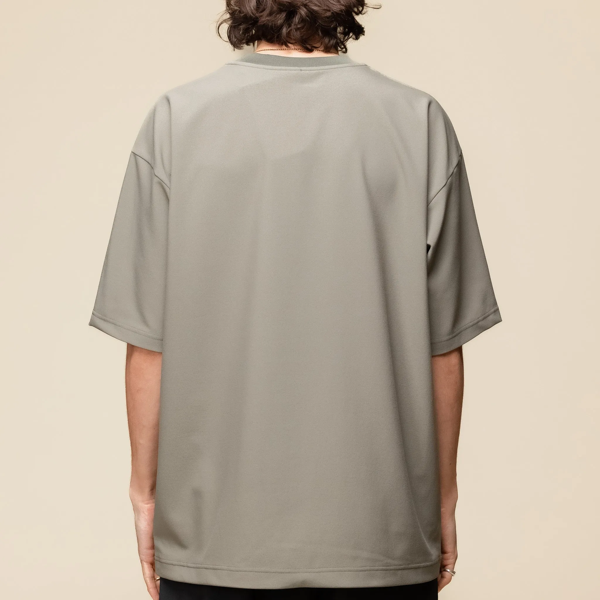 Descente IO - Tech Half Sleeve T-Shirt - Ash Green