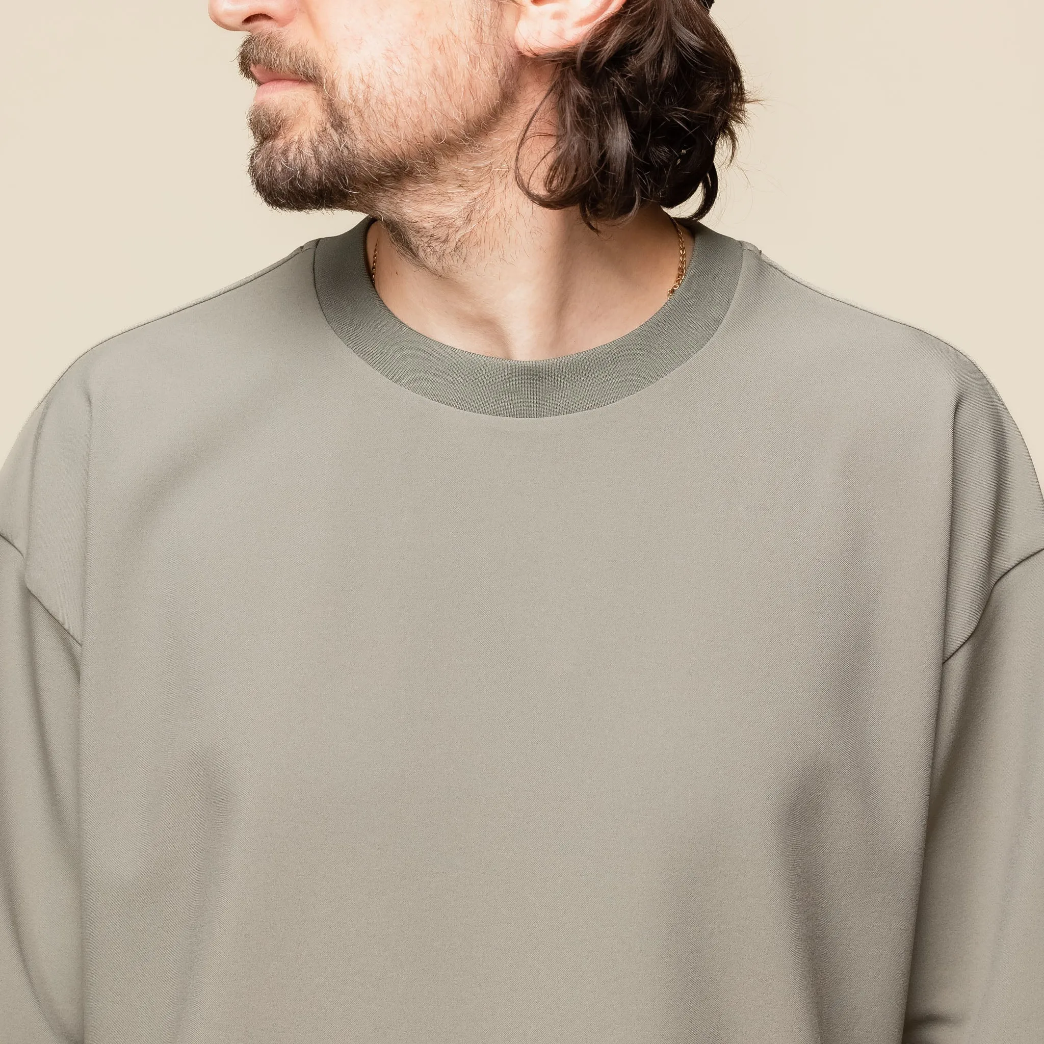 Descente IO - Tech Half Sleeve T-Shirt - Ash Green