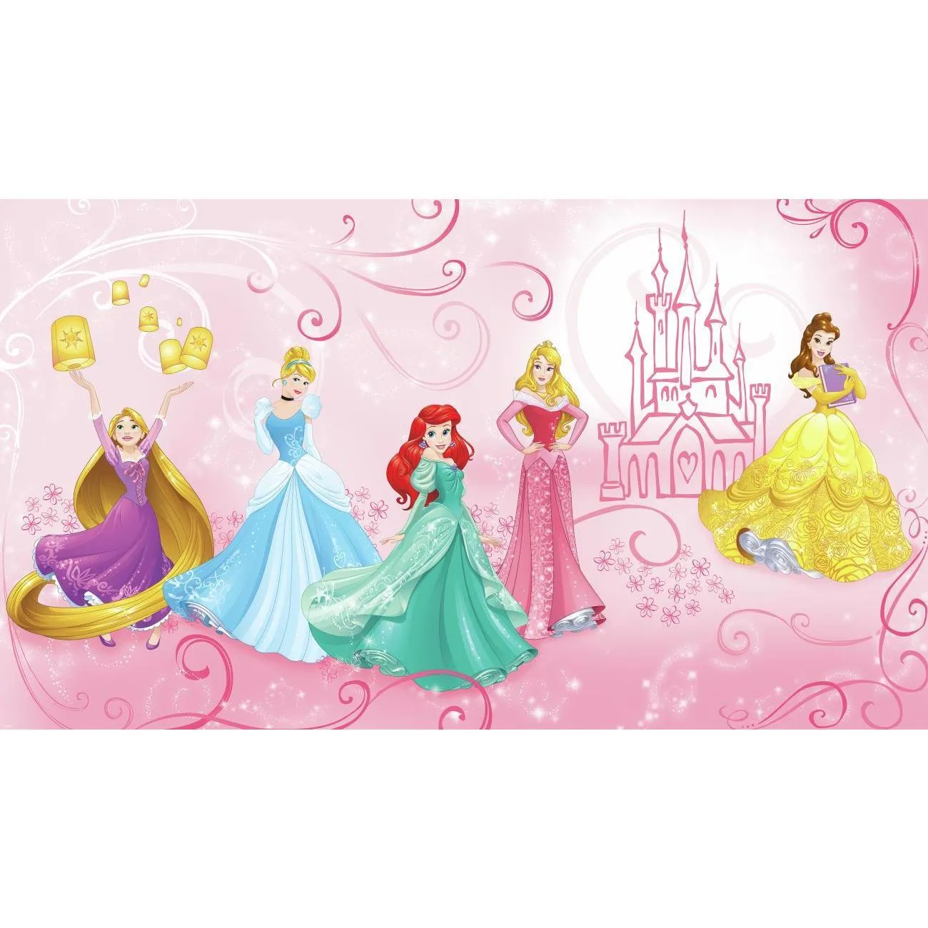 Disney Princess Enchanted XL Spray and Stick Wallpaper Mural