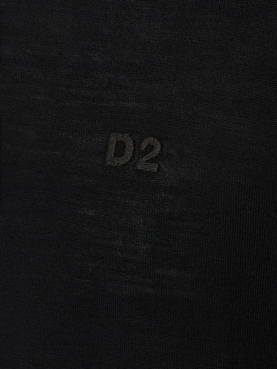 Dsquared2   Knit wool turtleneck 