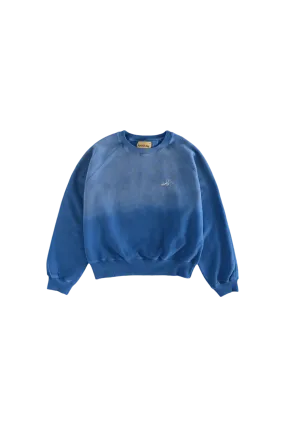 FADED BLUE LOGO SWEATSHIRT (v2)