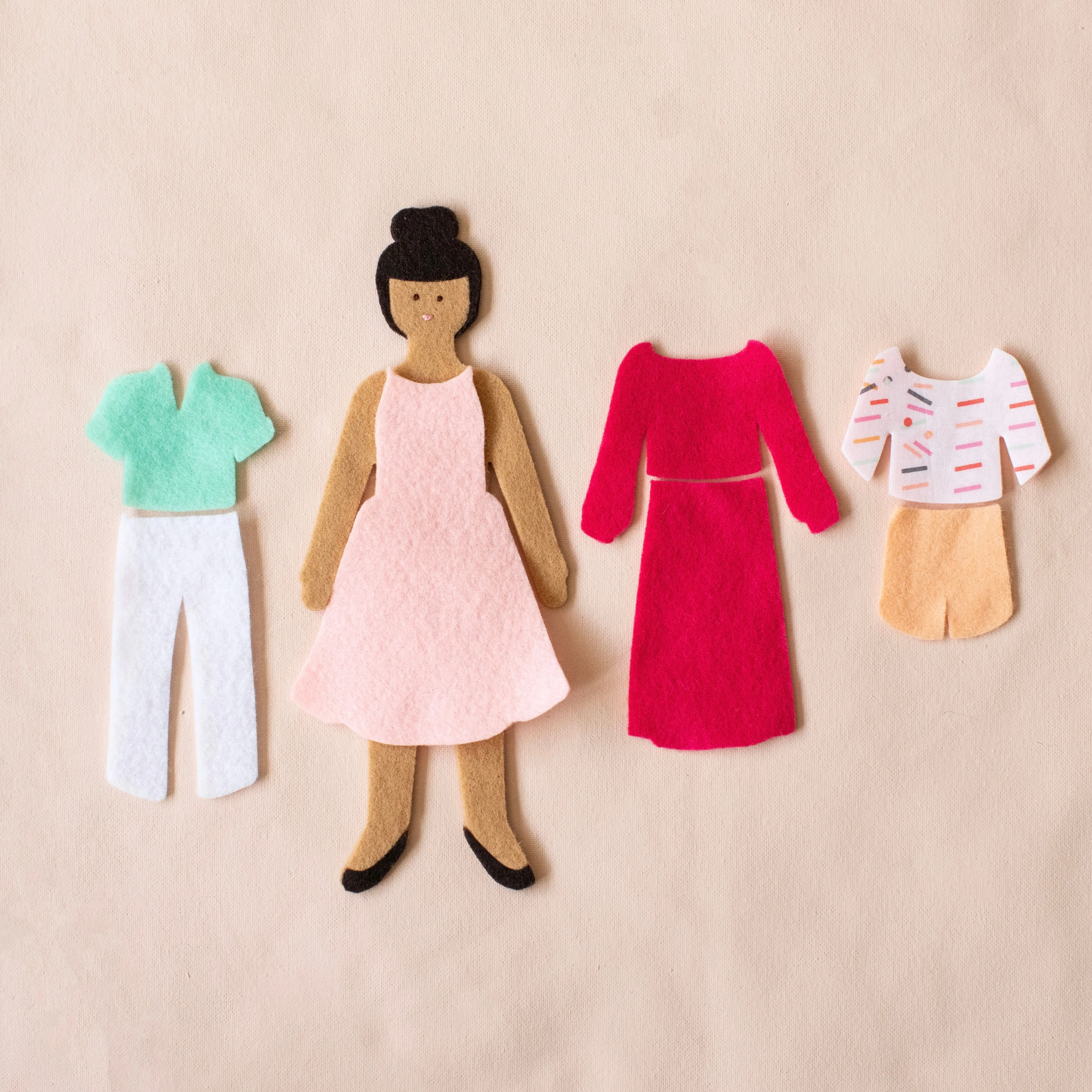 felt doll storytelling set