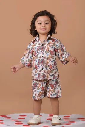 Floral Magic Boys Coord Set