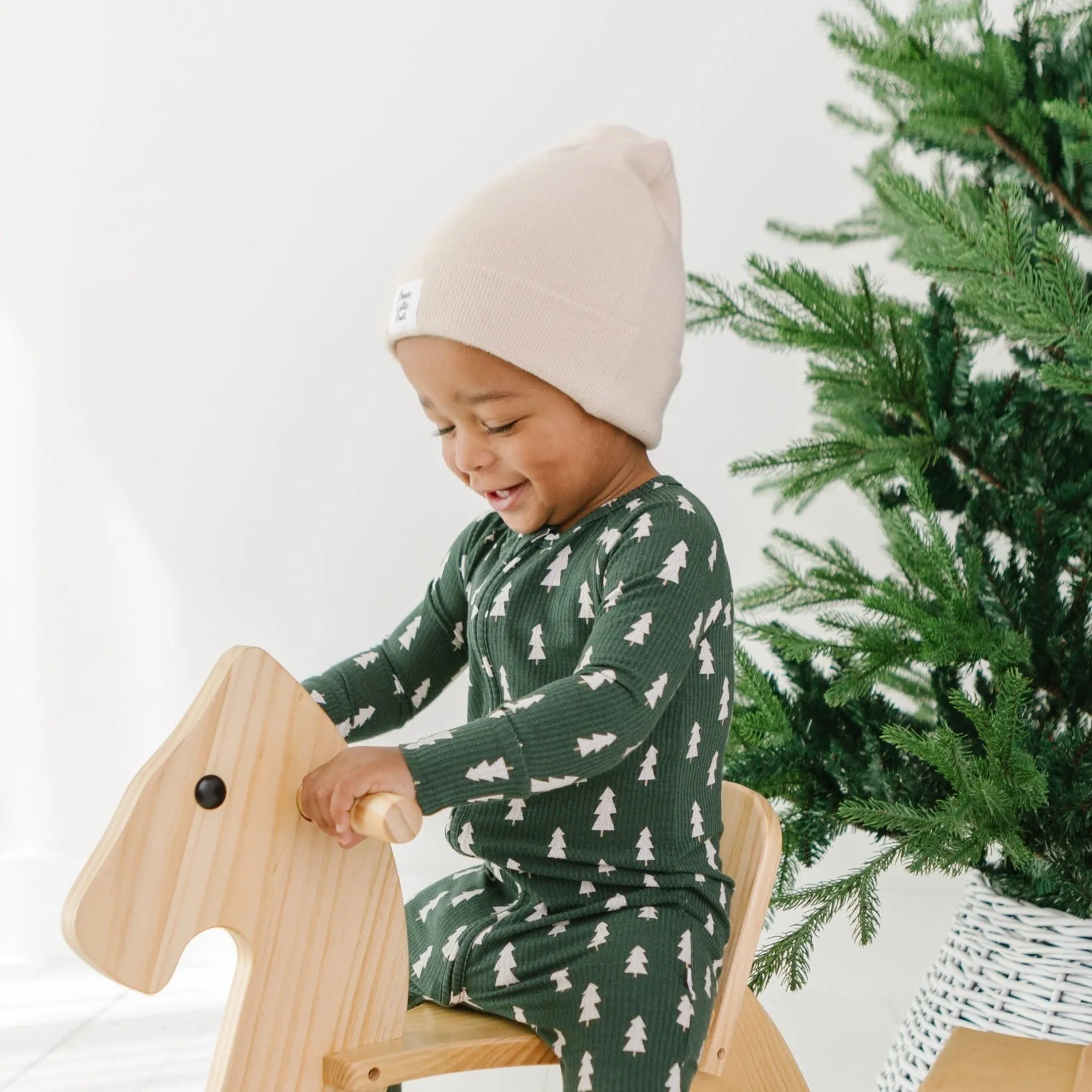 Fog Bamboo Knit Beanie