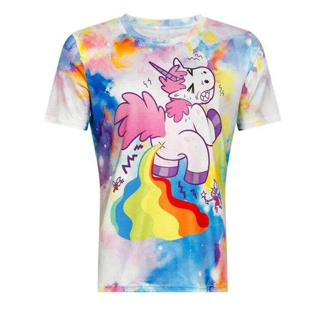 Funny Pooping Unicorn Shirt