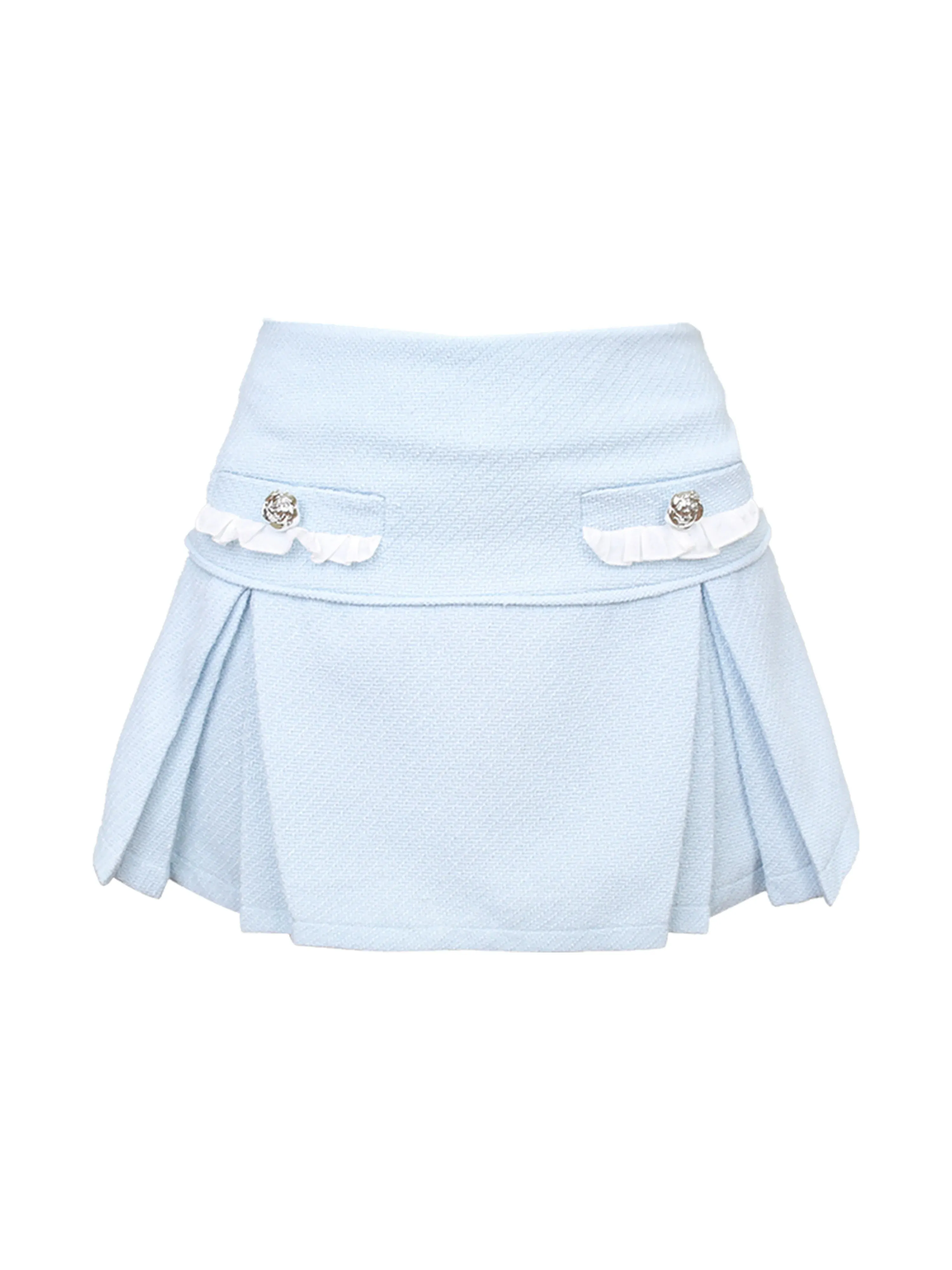 Ice Skirt Pear Shirt Double Mint Vest