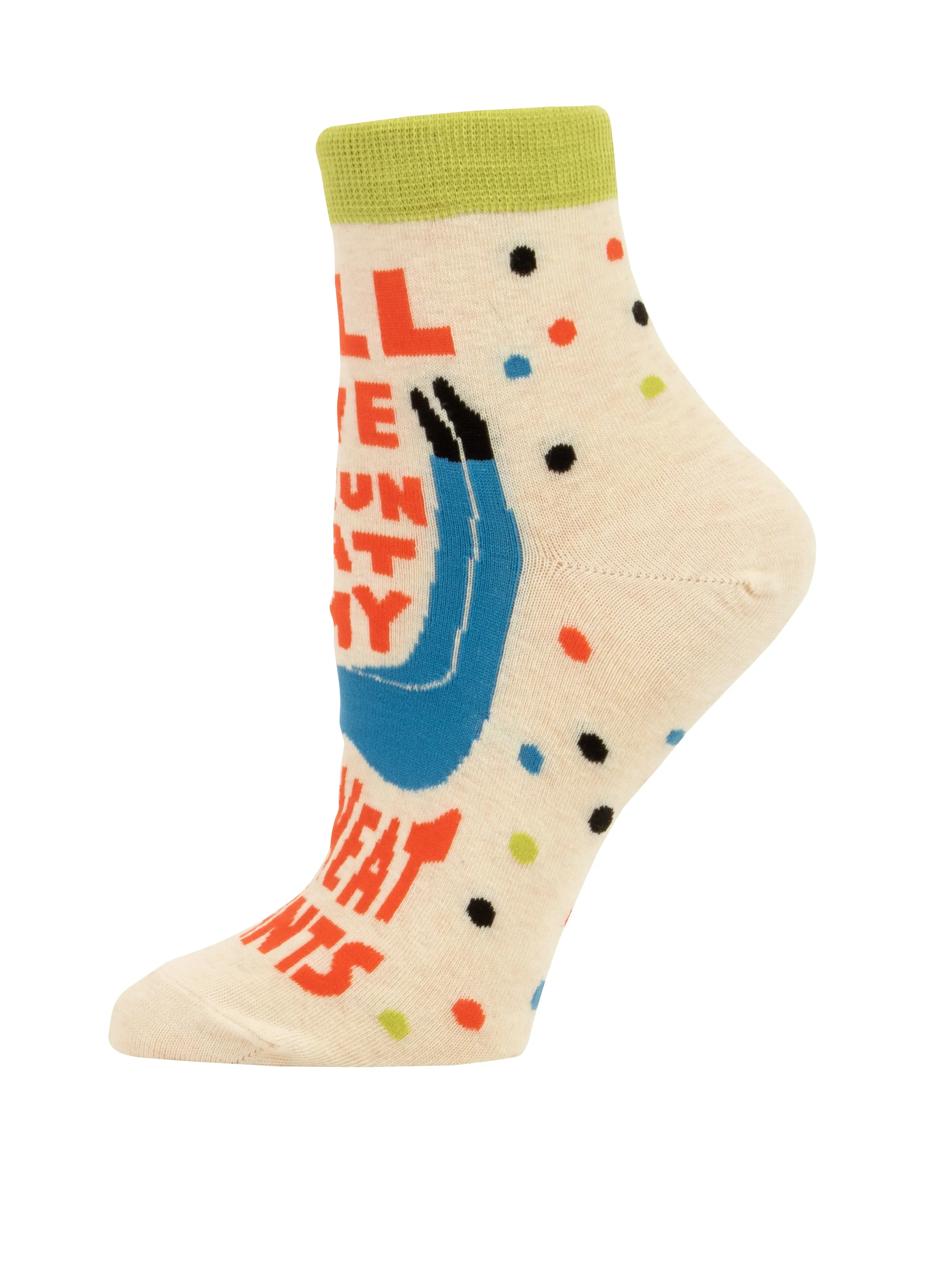 I'll Have to Run That by my Sweatpants - Women's Ankle Socks*