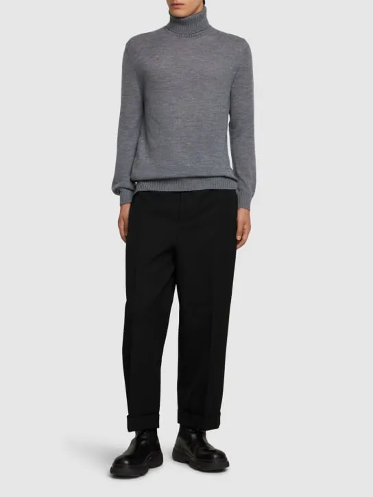 Jil Sander   Extrafine wool turtleneck sweater 