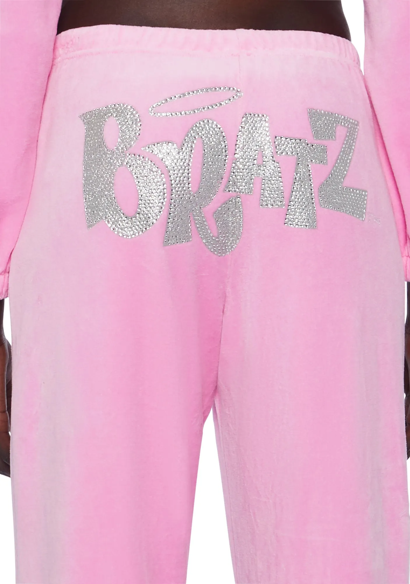 Keep It Glossy Velour Sweatpants