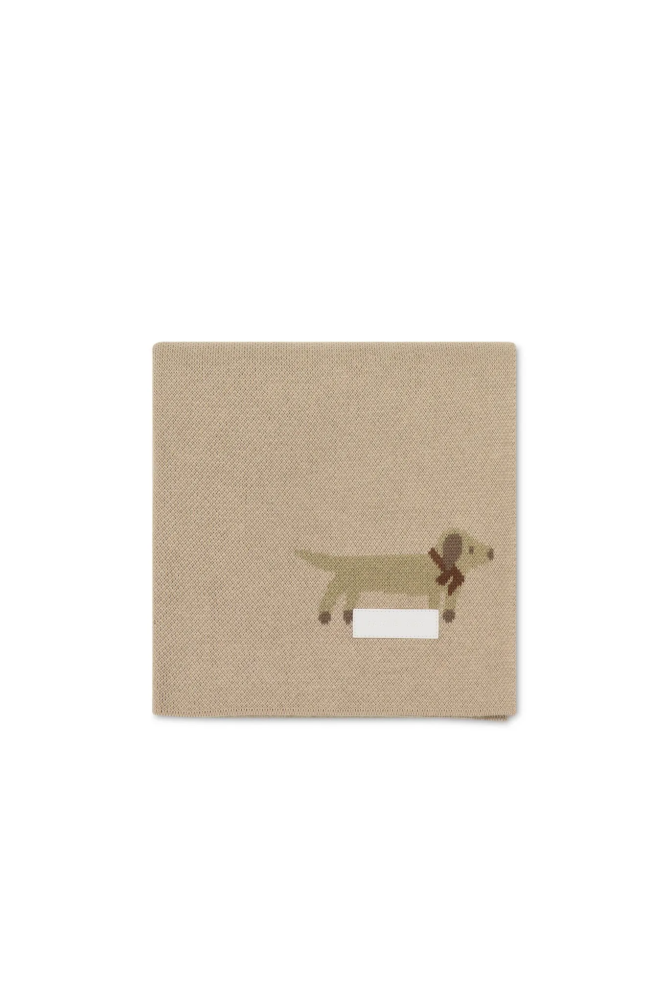 Knitted Blanket - Cosy Basil Fawn