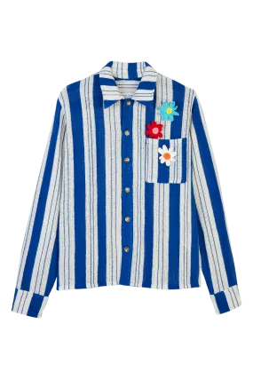 Knitted Stripe Shirt