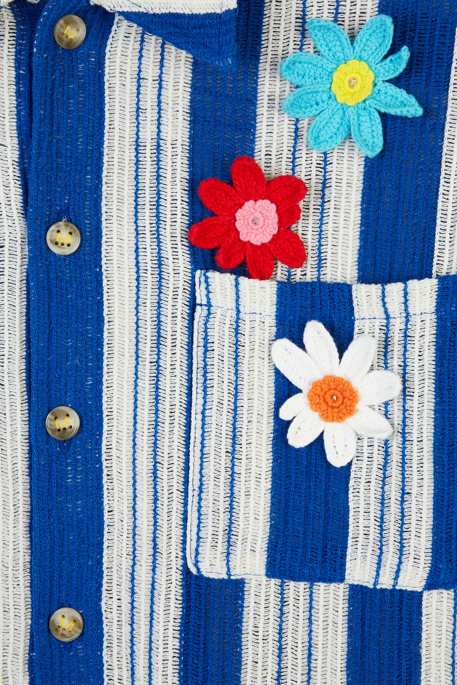 Knitted Stripe Shirt