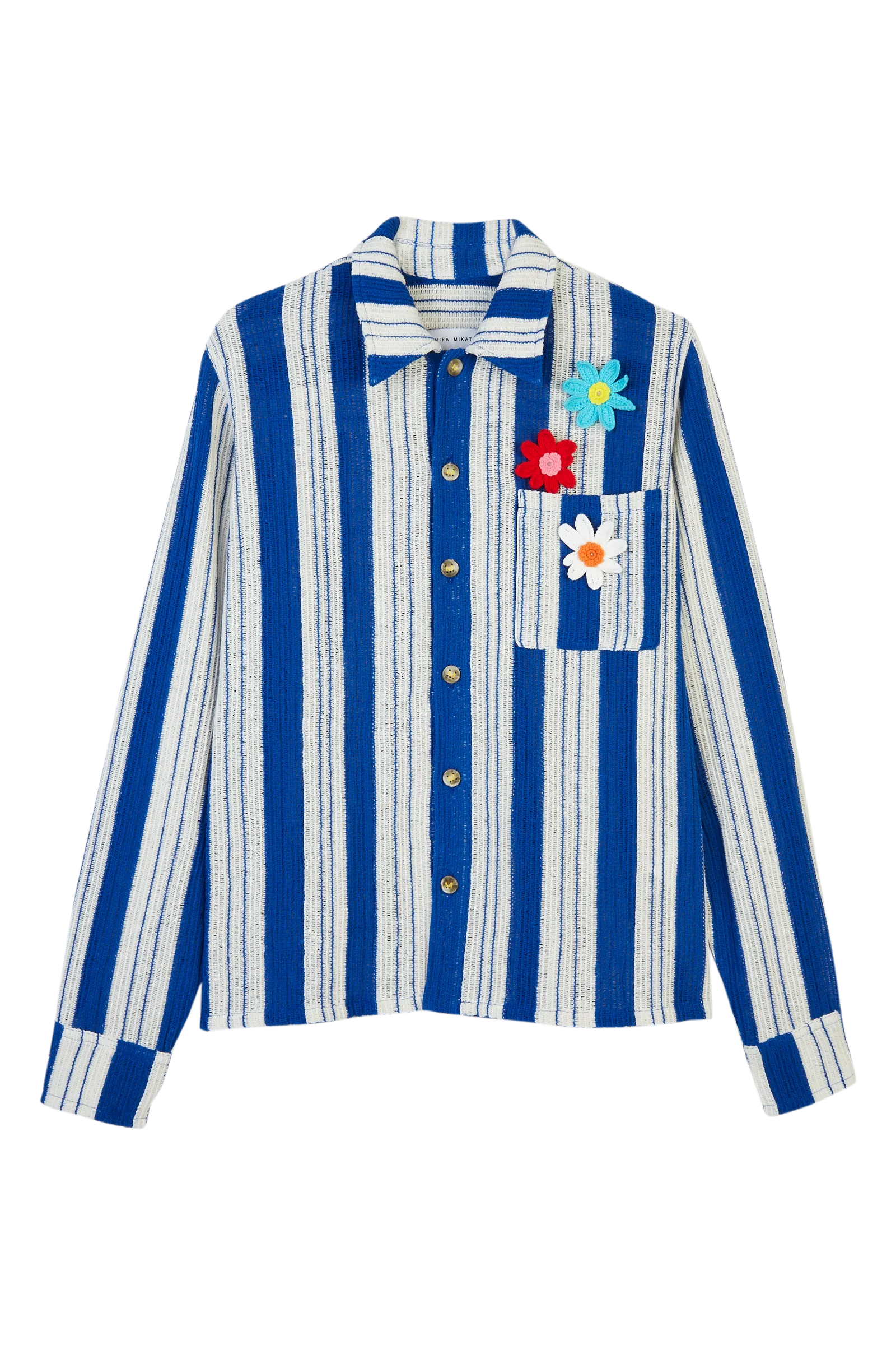 Knitted Stripe Shirt
