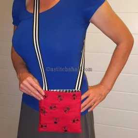 Ladybug Monochrome Cross Body Bag