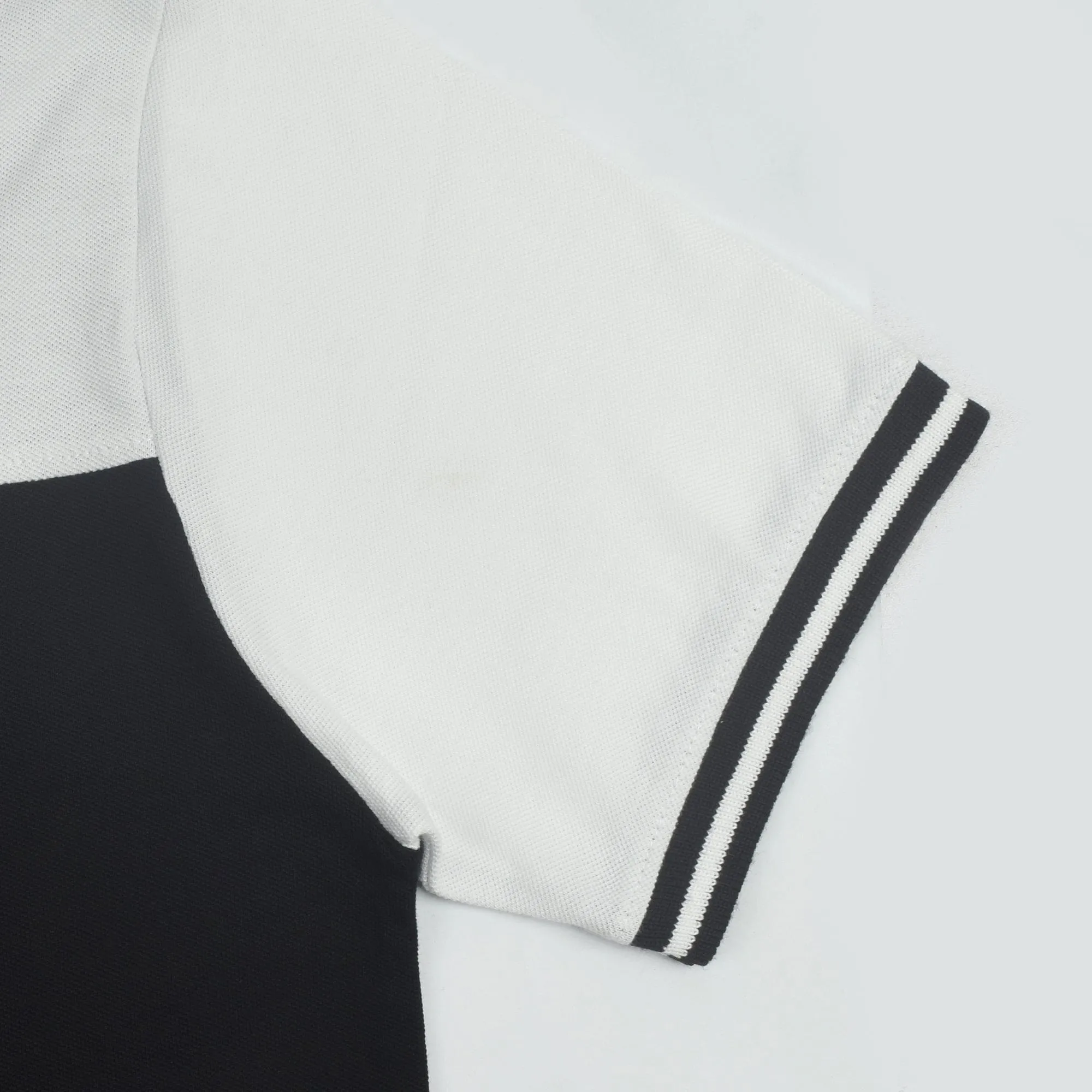 MEN'S BLACK TIPPING POLO SHIRT