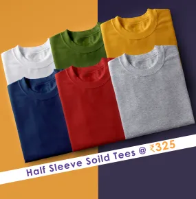 Men's Cotton Minimalist T-shirt (Pack of 1)