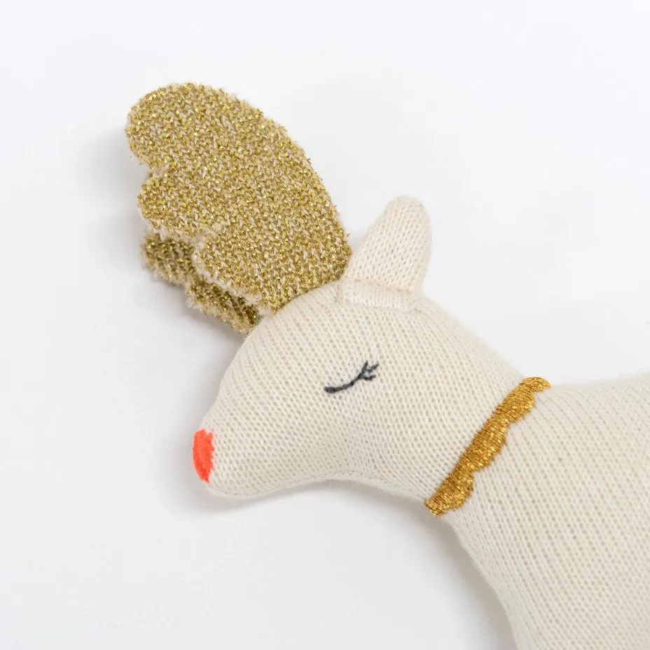 Meri Meri Christmas Reindeer Rattle