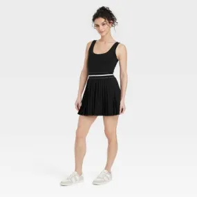 New - All In Motion Women's Tennis Active Athletic Dress with Built in Shorts Pockets