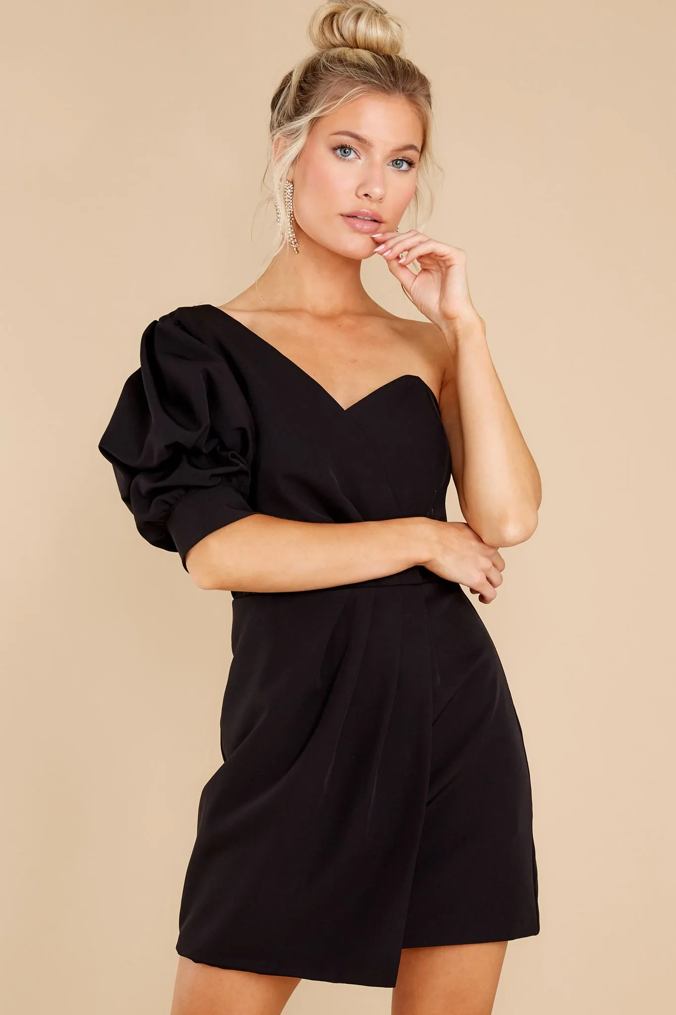 One Last Kiss Black Dress