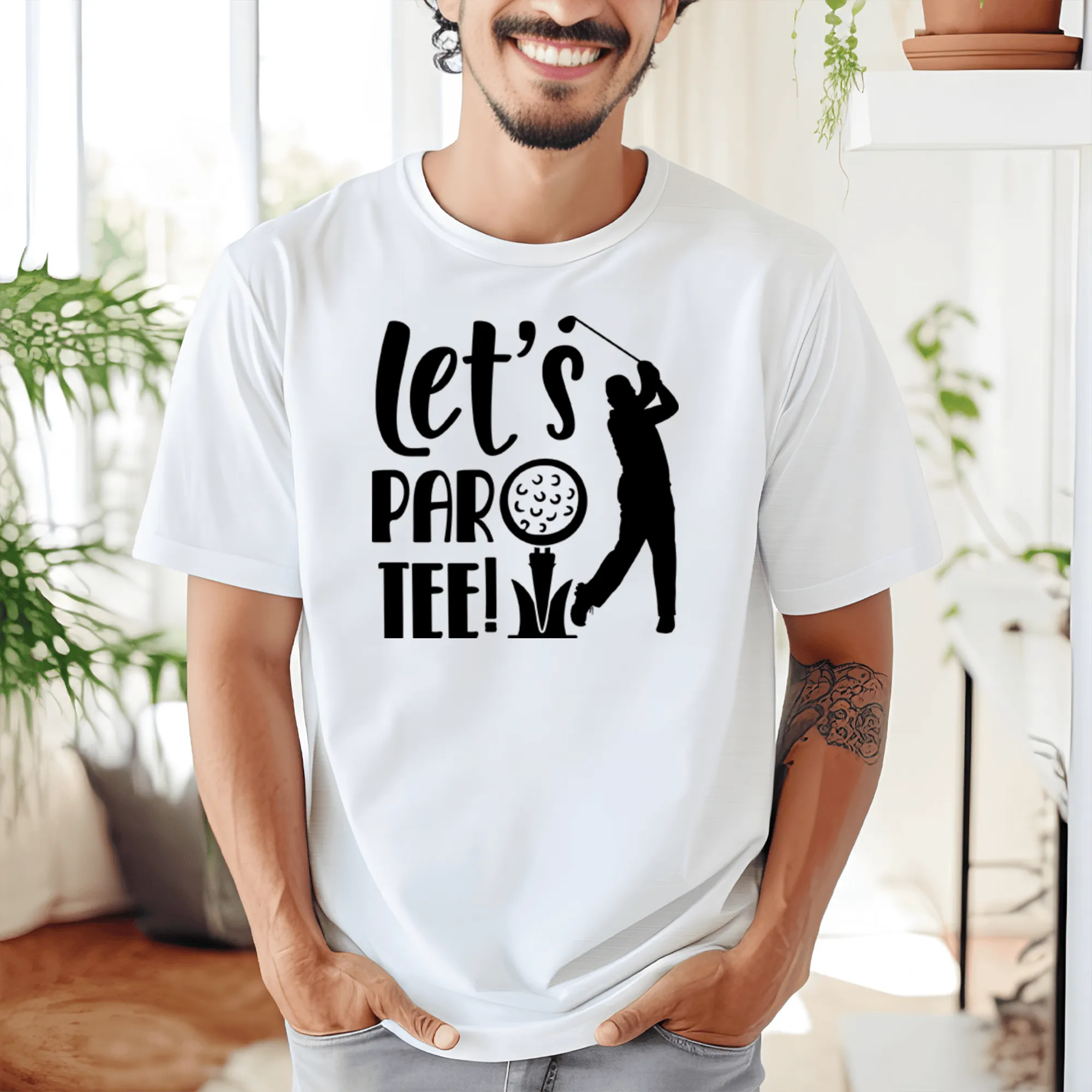Par Tee Time Mens T Shirt