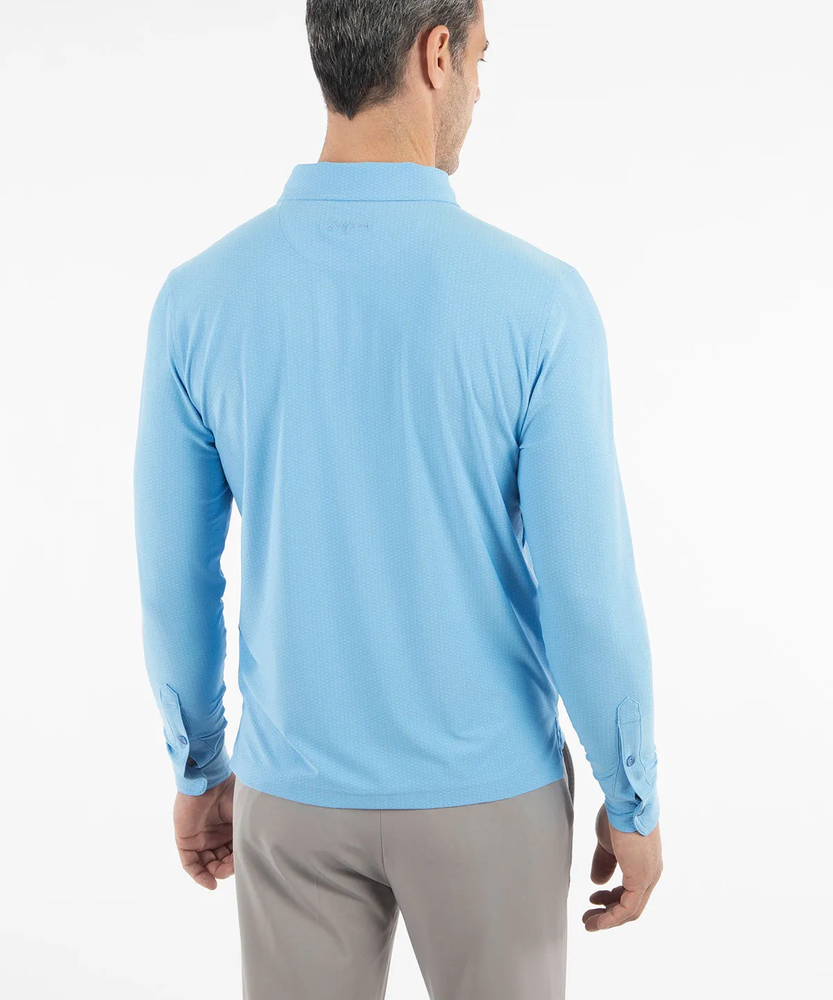 Performance Balata Jersey Long-Sleeve Buttoned Cuff