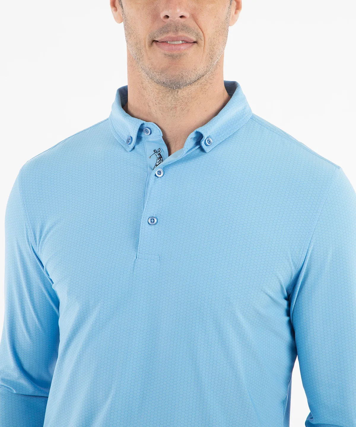 Performance Balata Jersey Long-Sleeve Buttoned Cuff