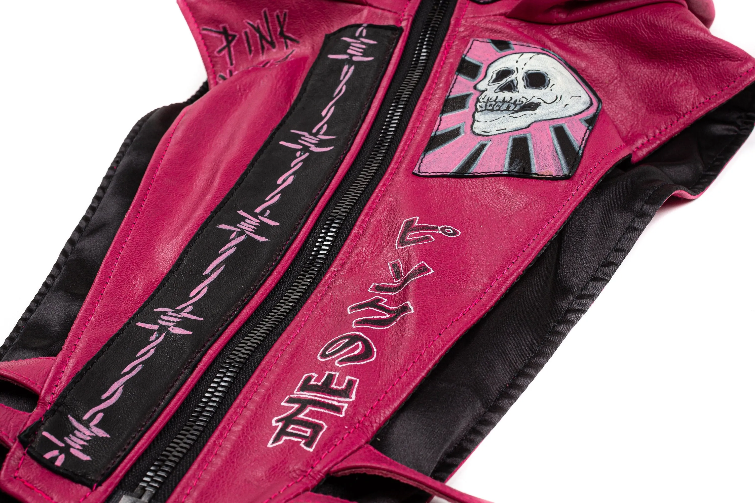 Pink Punk Ninja Hood X Dust   Beau Collab