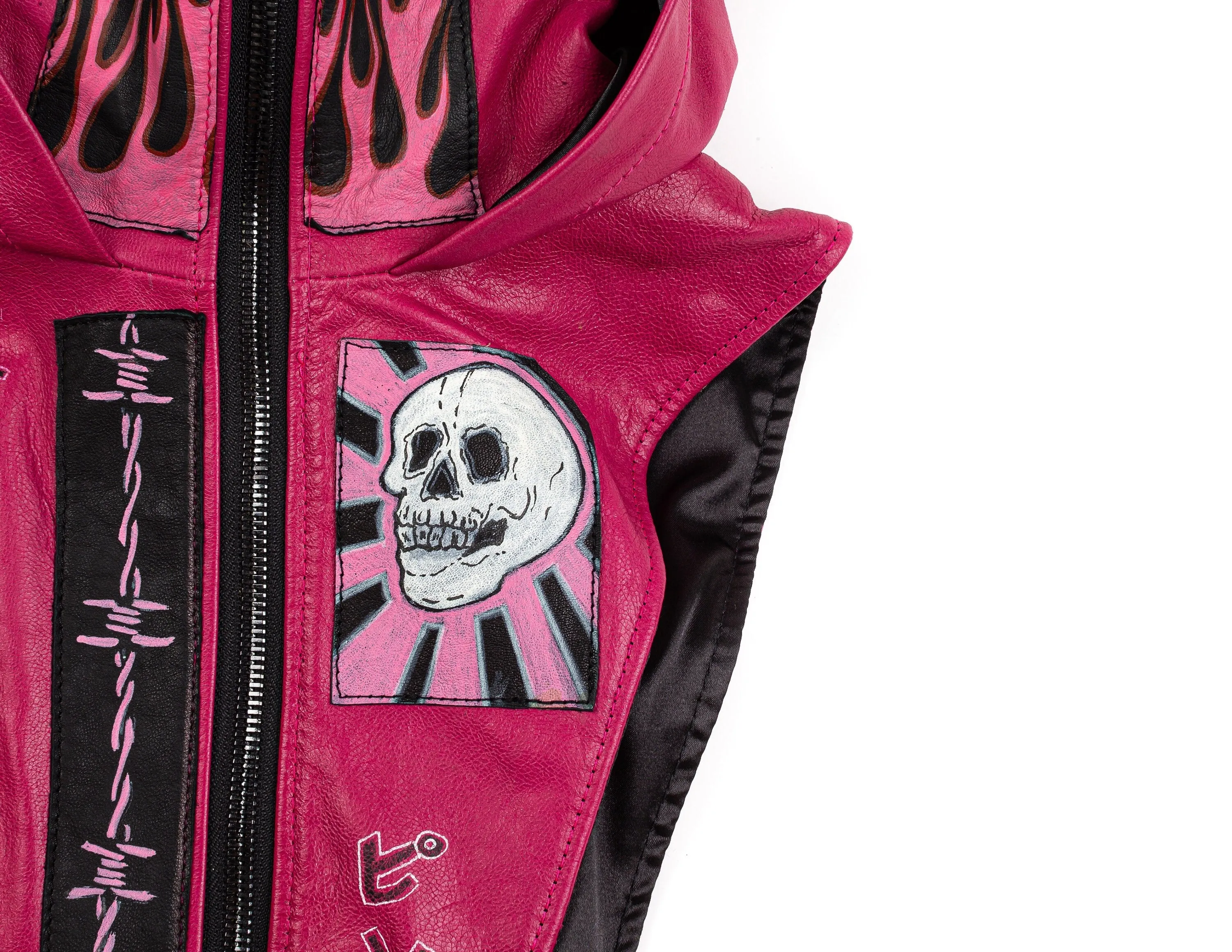 Pink Punk Ninja Hood X Dust   Beau Collab
