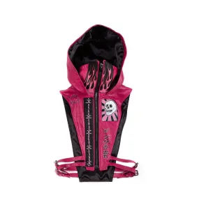 Pink Punk Ninja Hood X Dust   Beau Collab
