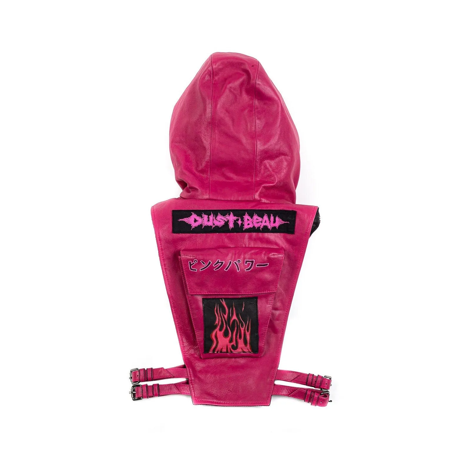 Pink Punk Ninja Hood X Dust   Beau Collab