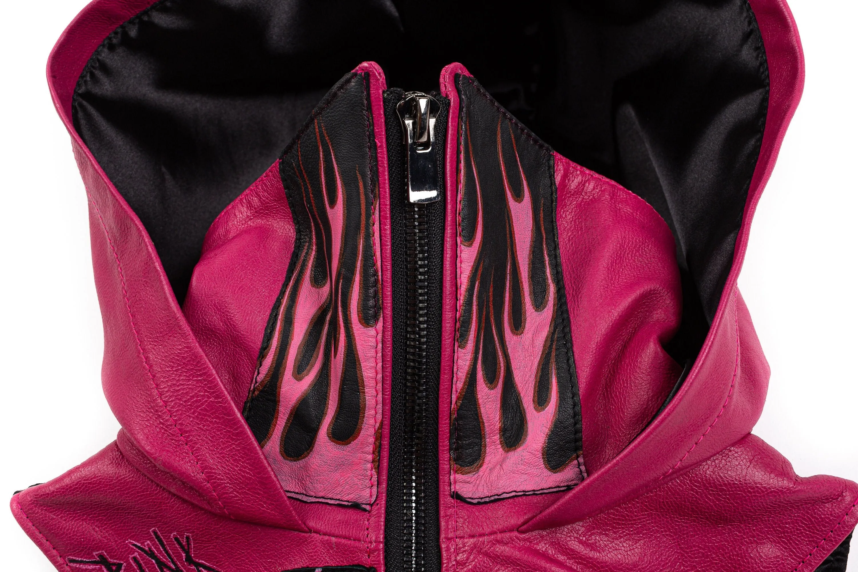 Pink Punk Ninja Hood X Dust   Beau Collab